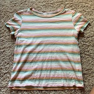 american eagle striped top